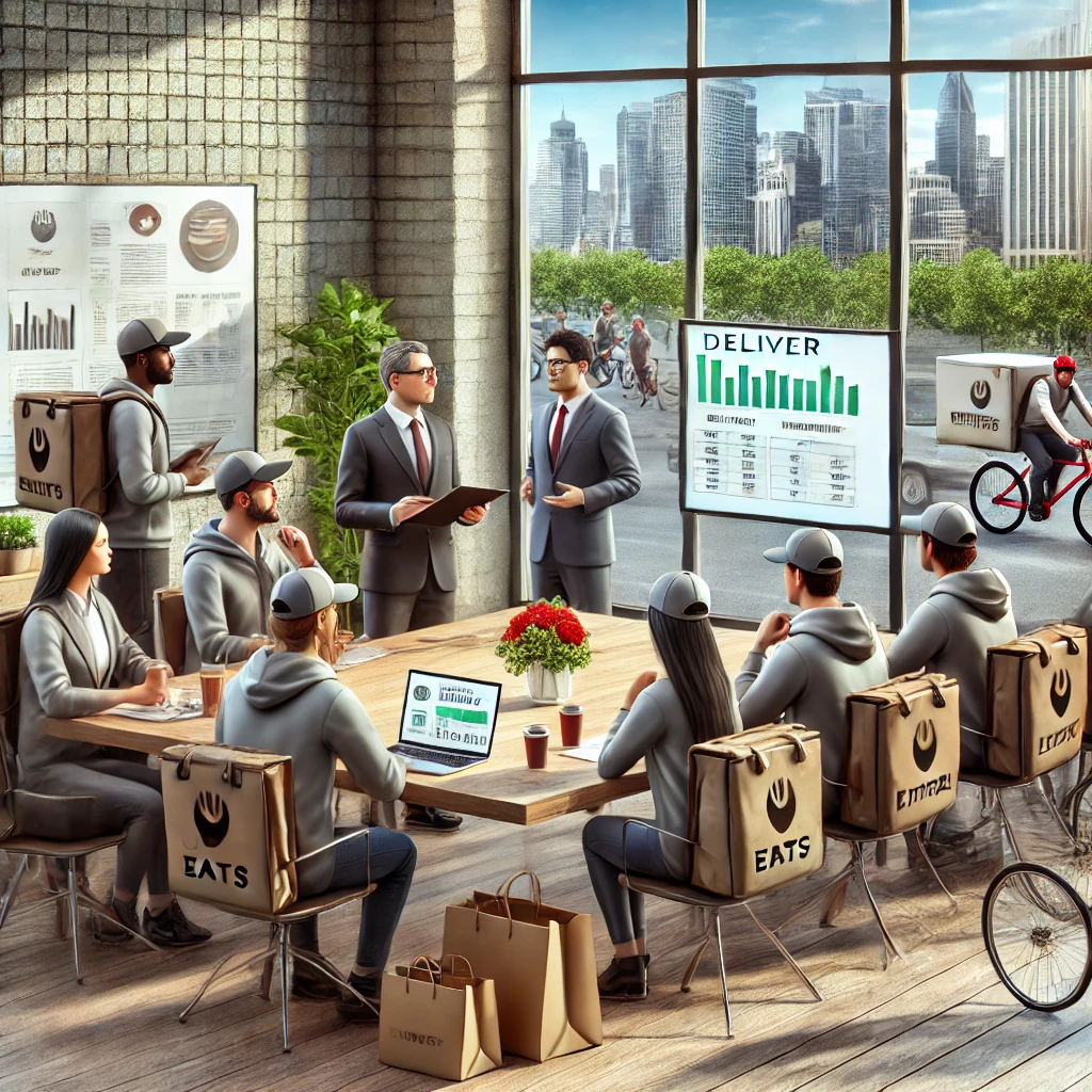 Uber Eats et Deliveroo discutent une rémunération basée sur le kilométrage